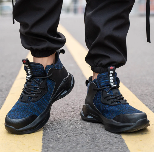 Steel Toe Comfortable Athletic Work Sneakers