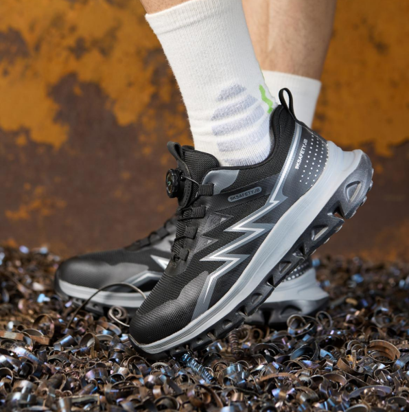 Steel Toe Lightweight Athletic Work Shoes