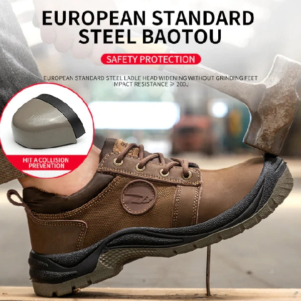 6" Steel Toe Breathable Fashion Work Boots
