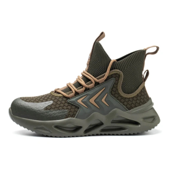 Steel Toe Lightweight High Top Work Shoes