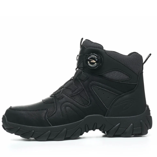 Dial-Lacing Non-Slip Steel Toe Boots