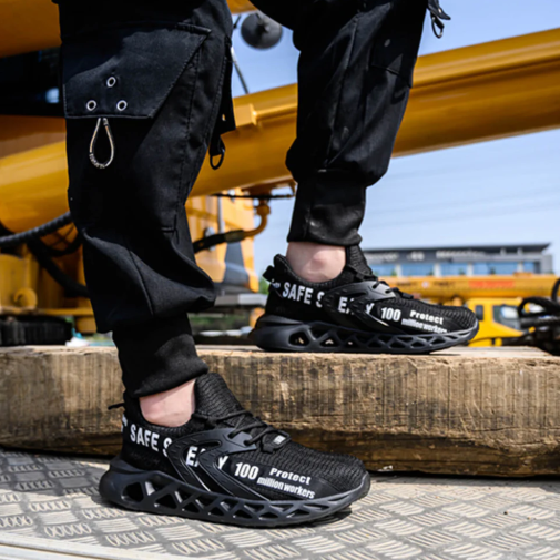 Steel Toe Stylish Work Sneakers