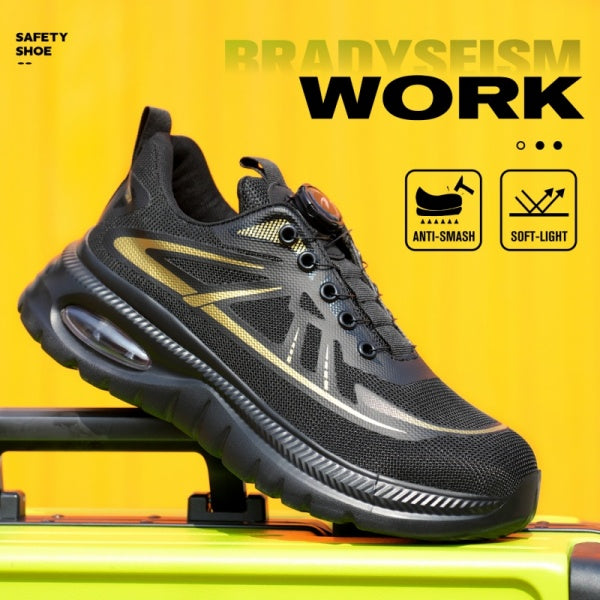 Comfortable Lightweight Steel Toe Safety Shoes