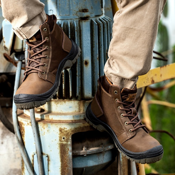 6" Steel Toe Breathable Fashion Work Boots
