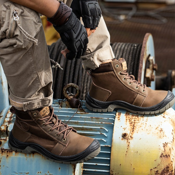 6" Steel Toe Breathable Fashion Work Boots