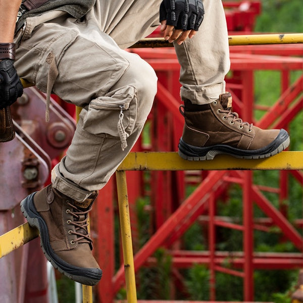 6" Steel Toe Breathable Fashion Work Boots