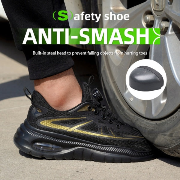 Comfortable Lightweight Steel Toe Safety Shoes