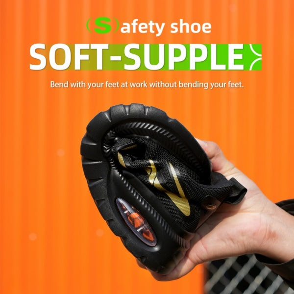Comfortable Lightweight Steel Toe Safety Shoes
