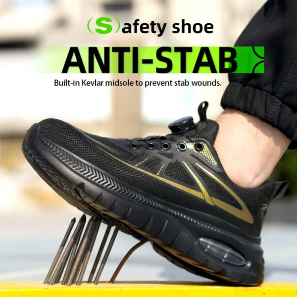 Comfortable Lightweight Steel Toe Safety Shoes