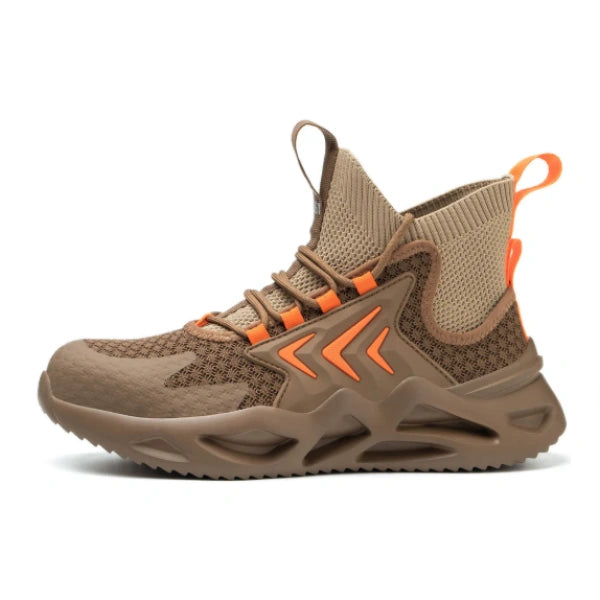 Steel Toe Lightweight High Top Work Shoes