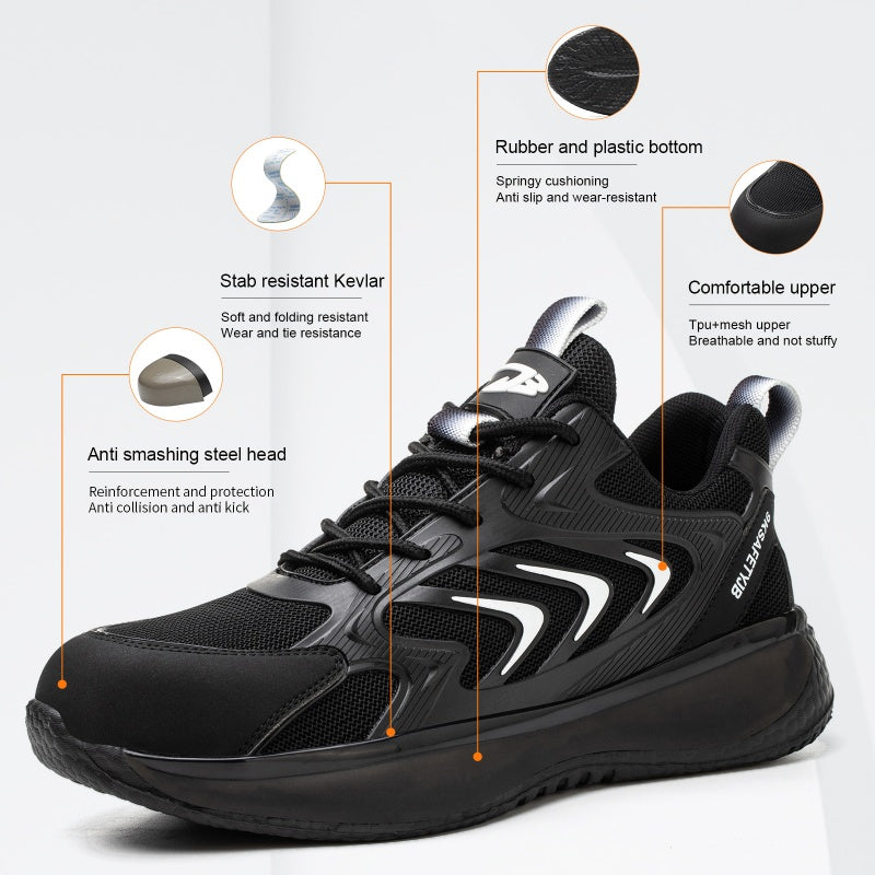 Comfortable Steel Toe Safety Shoes