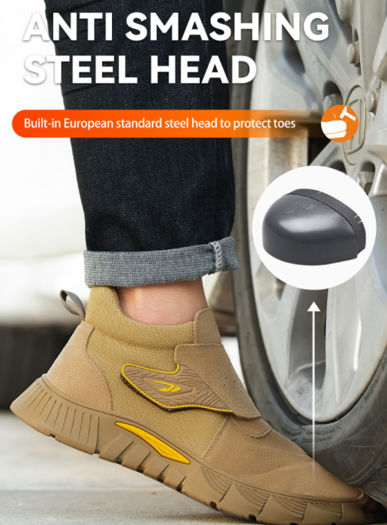 Steel Toe Stylish Work Sneakers