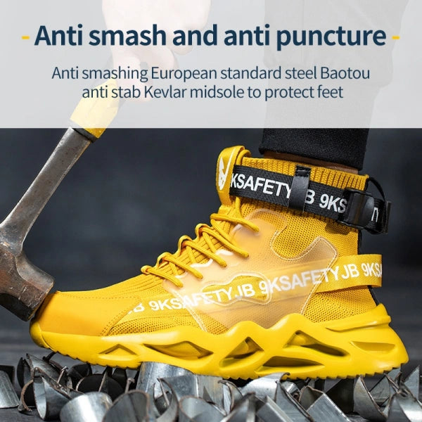 Comfortable Steel Toe Safety Shoes