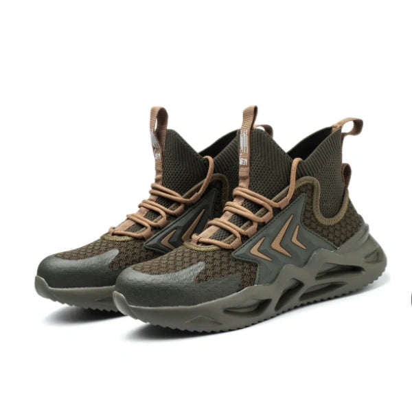 Steel Toe Lightweight High Top Work Shoes