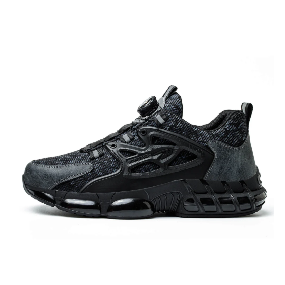 Steel Toe Dial-Lacing Safety Shoes