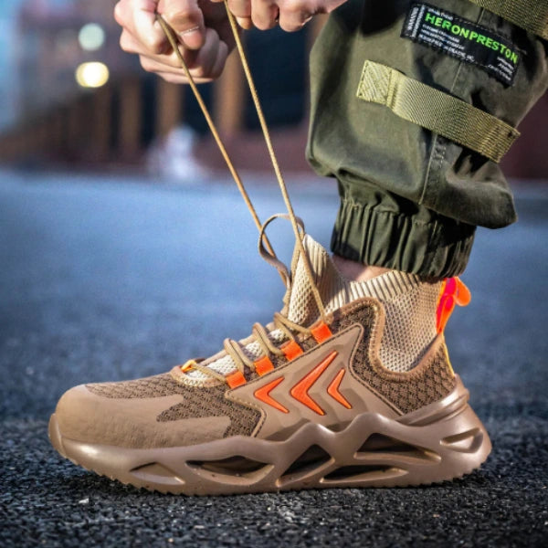 Steel Toe Lightweight High Top Work Shoes