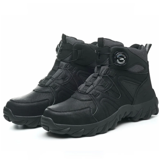 Dial-Lacing Non-Slip Steel Toe Boots