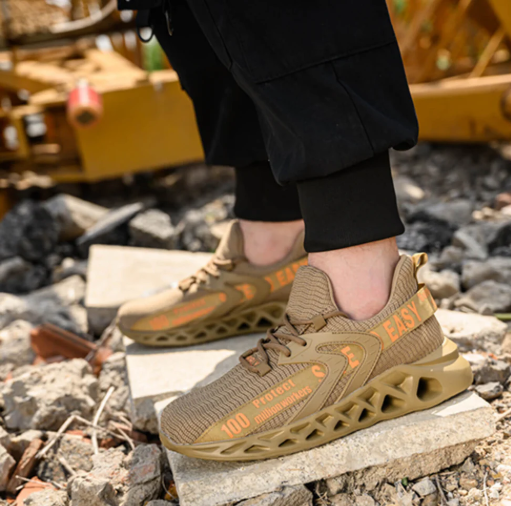 Steel Toe Stylish Work Sneakers
