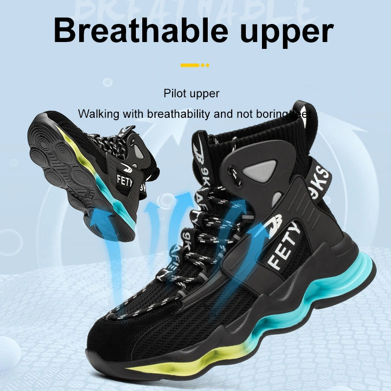 Comfortable Steel Toe Safety Shoes