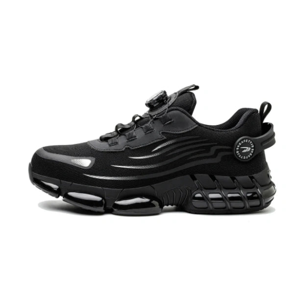 Steel Toe Dial-Lacing Work Sneakers