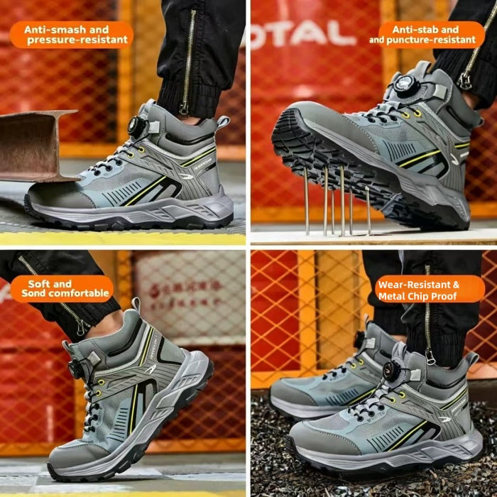 Steel Toe Safety Shoes Puncture Proof Indestructible