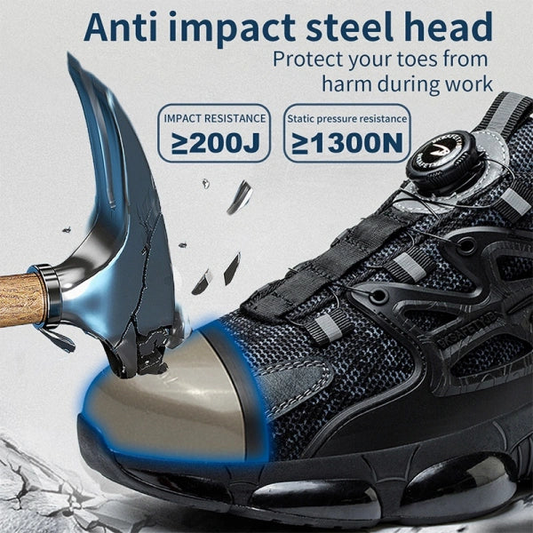 Comfortable Steel Toe Safety Shoes