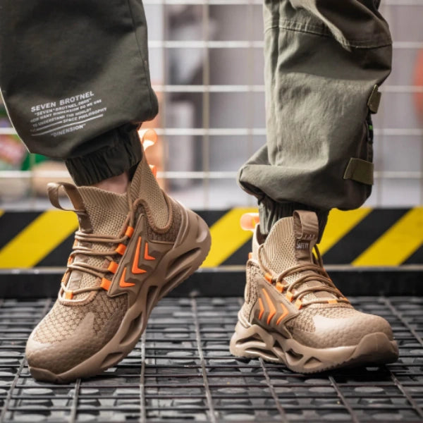 Steel Toe Lightweight High Top Work Shoes