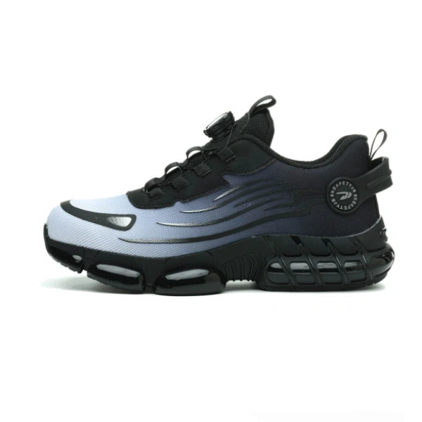 Steel Toe Dial-Lacing Work Sneakers