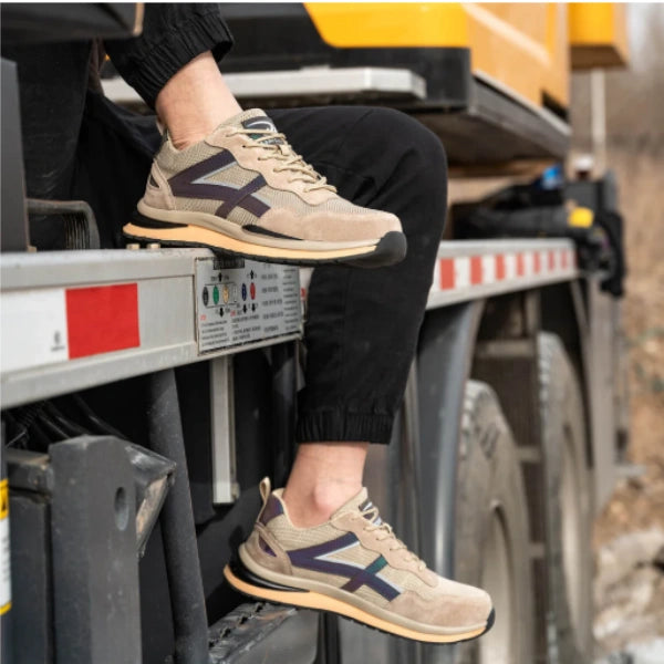 Steel Toe Breathable Work Shoes
