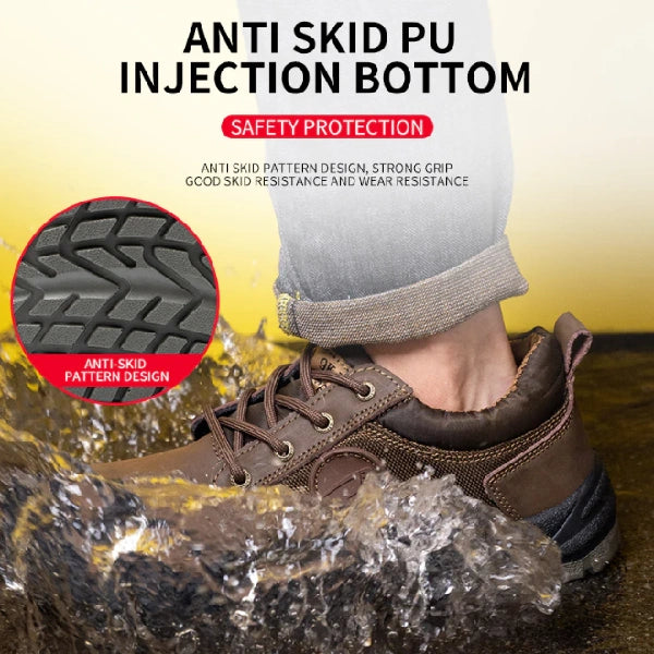 6" Steel Toe Breathable Fashion Work Boots
