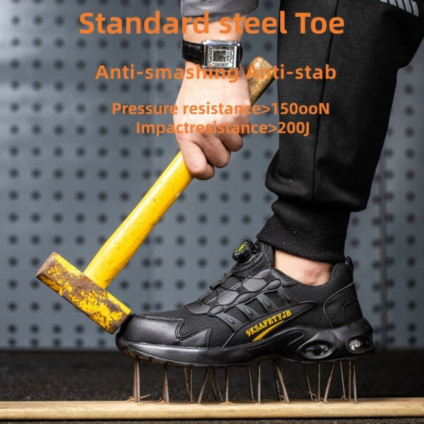 Steel Toe Lightweight Athletic Safety Shoes
