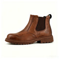 Waterproof Slip-On Steel Toe Boots