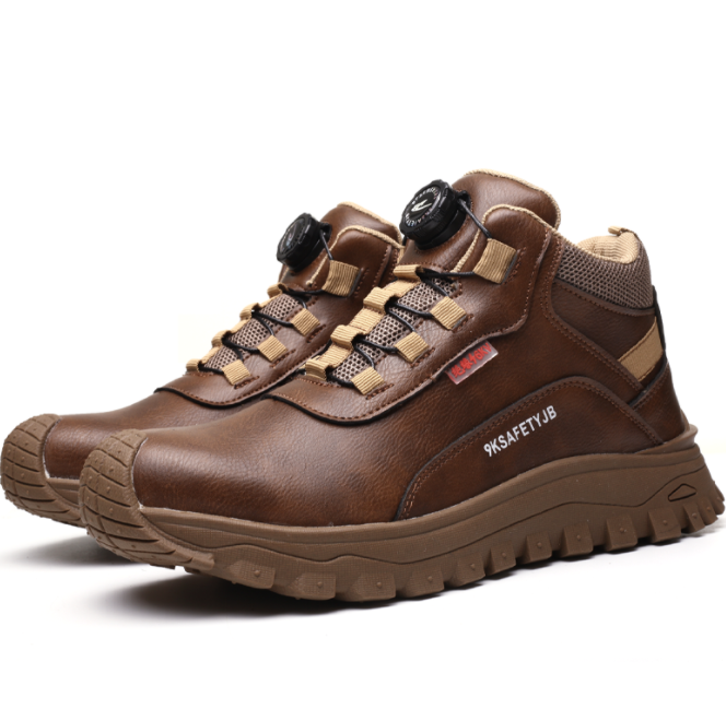 Comfortable Plastic Toe Work Boots
