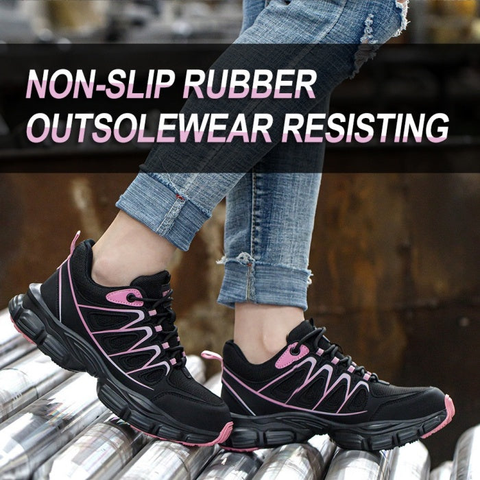 Women's Lightweight Steel Toe Work Shoes