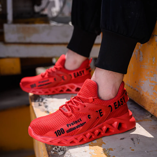 Steel Toe Stylish Work Sneakers