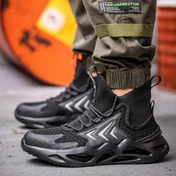 Steel Toe Lightweight High Top Work Shoes