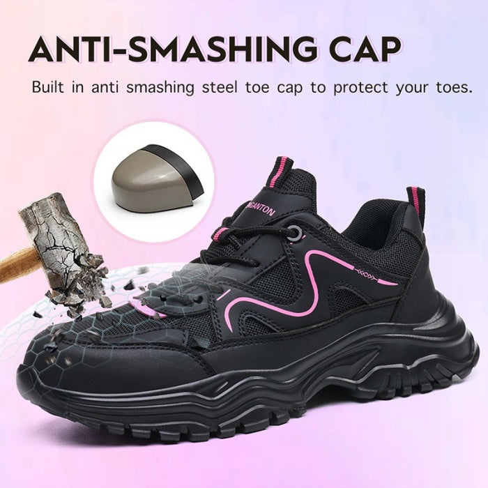 Women's Steel Toe Comfortable Work Sneakers