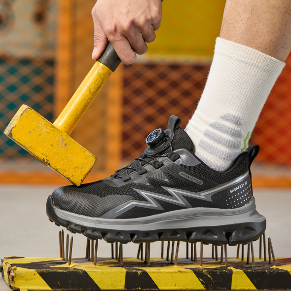 Steel Toe Lightweight Athletic Work Shoes