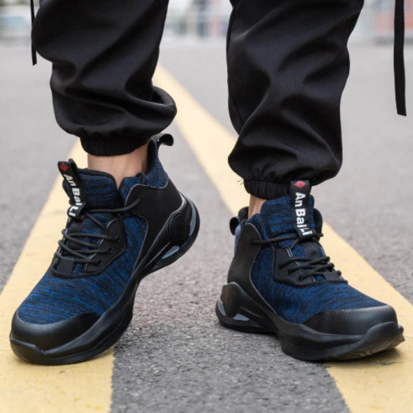 Steel Toe Comfortable Athletic Work Sneakers